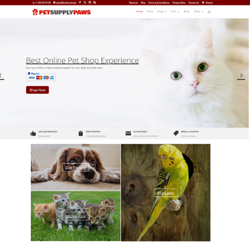 Pet Supply Paws