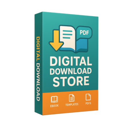 Digital Download Website